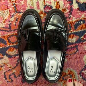 Mix No. 6 Black Loafers for Women